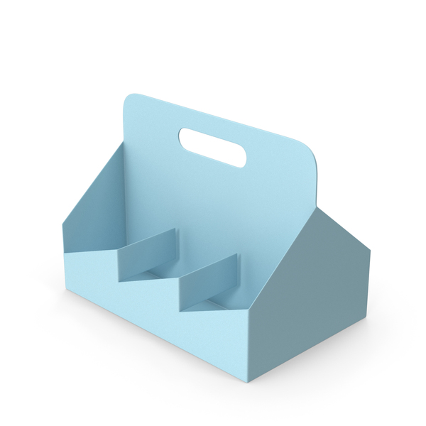 Blue Drink Carrier PNG & PSD Images
