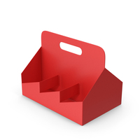 Red Drink Cup Carrier PNG & PSD Images