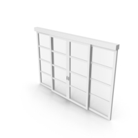 White Sliding Door PNG & PSD Images