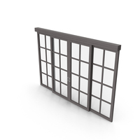 Black Sliding Door PNG & PSD Images