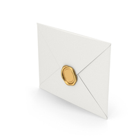 Envelope With Gold Seal PNG & PSD Images