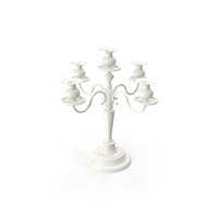 Candle Holder White PNG & PSD Images