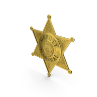Cowboy Badges Deputy Marshal PNG & PSD Images