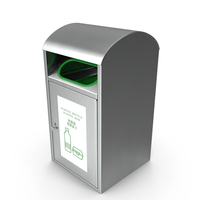 Plastic recycling container PNG & PSD Images