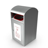 Glass Recycling Container PNG & PSD Images