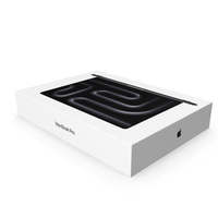 16 inch Apple MacBook Pro Packaging Box PNG & PSD Images