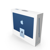 Apple iMac Packaging Box PNG & PSD Images