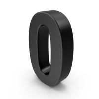 Number 0 PNG & PSD Images