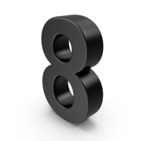 Number 8 Symbol PNG & PSD Images