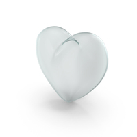 Glass Heart Symbol PNG & PSD Images