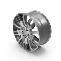 Car Rim Wheel 18 Silver Gen 1 PNG & PSD Images