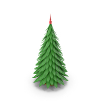 Cartoon Christmas Tree PNG & PSD Images