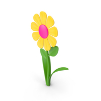 Cartoon Flower PNG & PSD Images