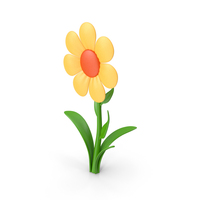 Cartoon Flower  PNG & PSD Images