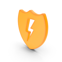 Power Shield Symbol Glowing PNG & PSD Images