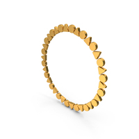 Decoration Tryanle  And Crcle Ring Icon Gold PNG & PSD Images