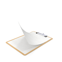 Office Stationary Clipboard Fibreboard Blank PNG & PSD Images