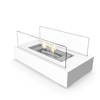 Bio Ethanol Burner White PNG & PSD Images