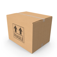 Fragile Cardboard Box PNG & PSD Images