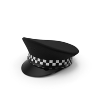 British Police Force Peaked Cap PNG & PSD Images