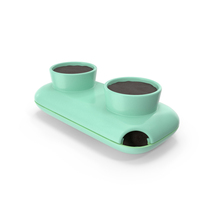Double Herb Pot Sagaform Green PNG & PSD Images