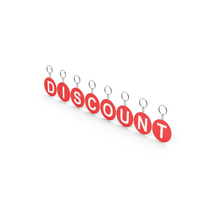 Discount Price Tags Red PNG & PSD Images