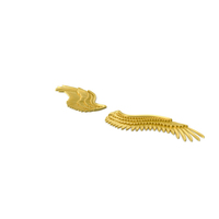 Gold Eagle Wings PNG & PSD Images