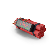 Dynamite Digital Time Bomb PNG & PSD Images