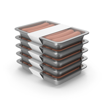 Sausage Packages Stack PNG & PSD Images