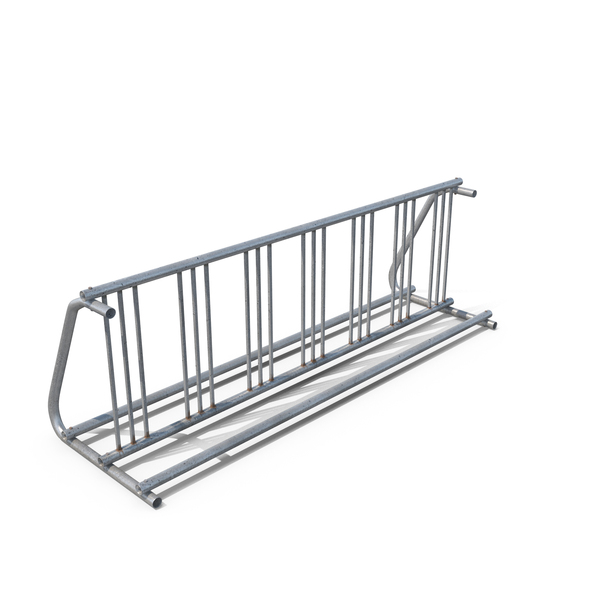 Floor Mounted Bike Rack PNG & PSD Images