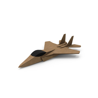 Cardboard Jet Fighter PNG & PSD Images
