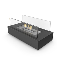 Black Bioethanol Burner PNG & PSD Images