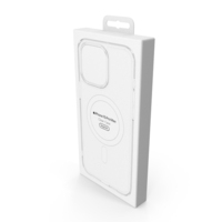 Apple iPhone 15 Smartphone Clear Case Packaging PNG & PSD Images