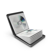 DVD/CD Storage Case PNG & PSD Images