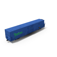 Tropicana Refrigerated Boxcar Train PNG & PSD Images