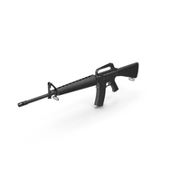 M16 Assault Rifle PNG & PSD Images