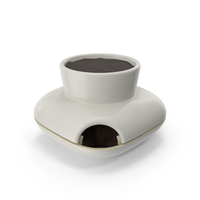 Sagaform Single Herb Pot White PNG & PSD Images