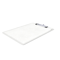 Office Stationary Clipboard White Blank PNG & PSD Images