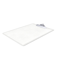 Office Stationary Clipboard White Blank PNG & PSD Images
