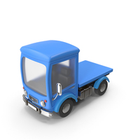 Cartoon Blue Truck PNG & PSD Images