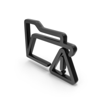 Alert Folder Icon PNG & PSD Images