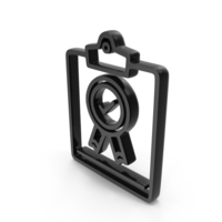 Badge Document Clipboard Icon PNG & PSD Images