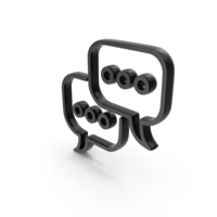 Bubble Chat Discussion Message Icon PNG & PSD Images