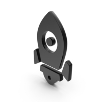 Spaceship Rocket Icon PNG & PSD Images