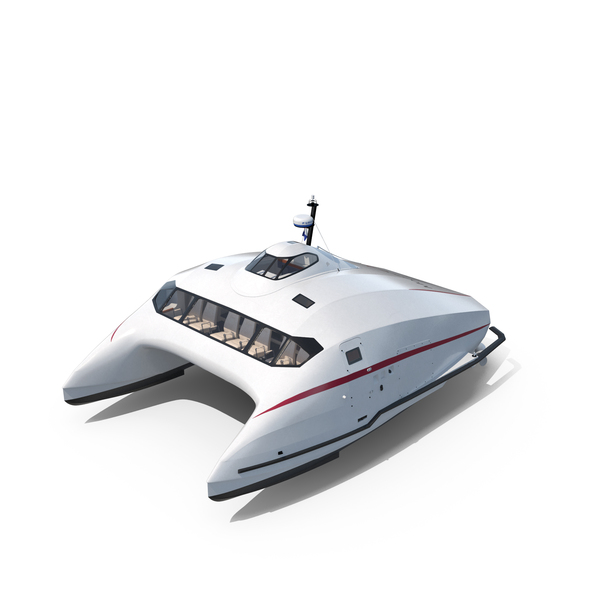 Catamaran Ferry A2V Monaco One PNG & PSD Images