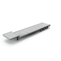 Flatbed Semi Trailer PNG & PSD Images