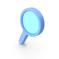 Diagonal Magnifying Glass Icon PNG & PSD Images