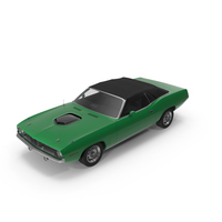 Car 35 Green PNG & PSD Images