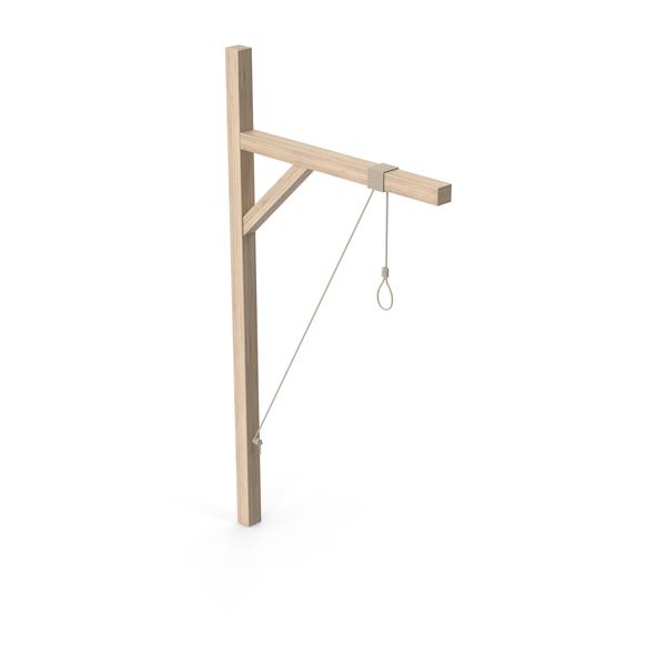 Wild West Wooden Gallows PNG & PSD Images