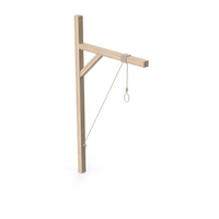 Wild West Wooden Gallows PNG & PSD Images